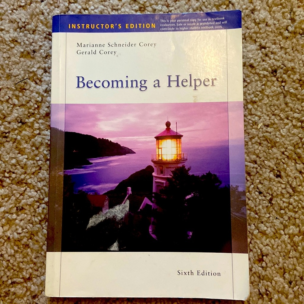 Becoming a Helper-Instructors Edition